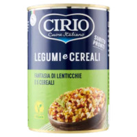 Cirio Legumi e Cereali Fantasia Di Lenticchie e 5 Cereali 410 g