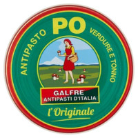 Galfrè Ghiotto Antipasto Po Verdure e Tonno 120 g