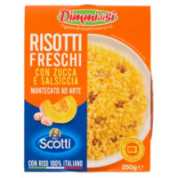 DimmidiSì Risotti Freschi Con Zucca e Salsiccia 250 g