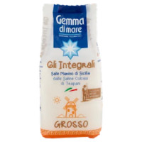 Gemma Di Mare Gli Integrali Sale Marino Di Sicilia Dalle Saline Culcasi Di Trapani Grosso 800 g