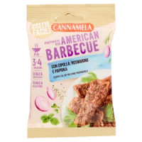Cannamela Ricette Facili Preparato Per American Barbecue 30 g