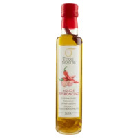 Terre Nostre Aglio e Peperoncino Condimento Con Olio EVO Aglio e Peperoncino 250 Ml