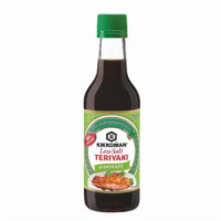 SALSA TERIYAKI MARIADE LESS SALT KIKKOMAN ML.250