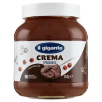 IL GIGANTE Crema Spalmabile Alle Nocciole 750 g