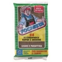 ACCENDIFUOCO INODORE FOCHISTA 24 CUBETTI