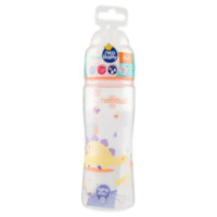 Neo Baby Biberon Plastica Collo Largo 330 Ml 4m+ Dino Arancio
