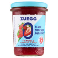 Zuegg Zero Zuccheri Aggiunti* Fragole e Fragoline Di Bosco 220 g