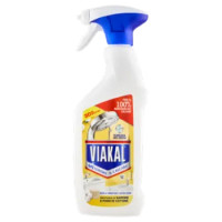 Viakal Spray Profumo Di Sapone Fiore Di Cotone Anticalcare 470+30ML Gratis