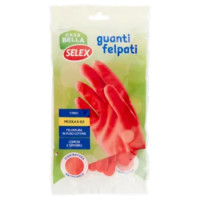 Selex Casa Bella Guanti Felpati Misura Piccola (6-6,5)