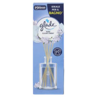 Glade Diffusore a Bastoncini Bagno, Fragranza Pure Clean Linen 50 Ml