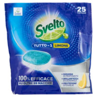 Svelto Tutto In 1 Limone 25 Pastiglie 413 g