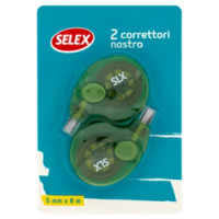 Selex Correttore a Nastro 4,8 Mm x 8,5 m 2 Pezzi