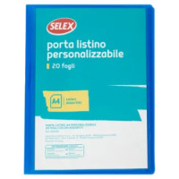 Selex Portalistini Formato A4 20 Fogli