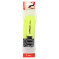 STABILO Neon Evidenziatore Giallo - Retina Da 3 Pz.