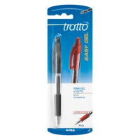 PENNE A SFERA NERO BLISTER 1 PEZZO TRATTO EASY GEL NERO