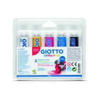 FILA GIOTTO TEMPERE COLORI PRIMARI CONFEZIONE 5 TUBETTI DA 21 ML