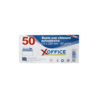 BUSTA CORRISPONDENZA FORMATO 11X23 SENZA FINESTRA XOFFICE 50 PEZZI