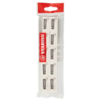 STABILO Legacy 1183 Gommine Bianche - Ecopack Da 10 Pz.