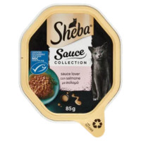 Sheba Sauce Collection In Salsa Cibo Umido Gatto Sauce Lover Con Salmone 85g