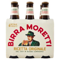 Birra Moretti Ricetta Originale 6 x 33 Cl