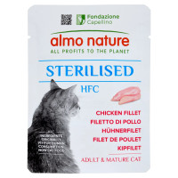 Almo Nature HFC Sterilised Adult & Mature Cat Filetto Di Pollo 50 g