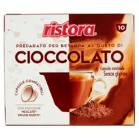 Ristora Cioccolato Capsule Compatibili Con Macchin Nescafè Dolce Gusto 10 x 18 g