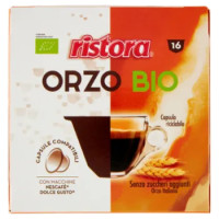 Ristora Orzo Bio Capsule Compatibili Con Macchine Nescafè Dolce Gusto 16 x 3 g