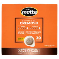 Caffè Motta Espresso Cremoso Cialde Universali Compostabili 30 x 7 g