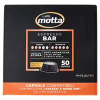 Caffè Motta Espresso Bar Capsule Compatibili Con Macchine Lavazza A Modo Mio 50 x 7 g