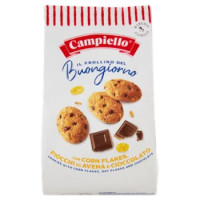 Campiello Il Frollino Del Buongiorno Con Corn Flakes, Fiocchi Di Avena e Cioccolato 300 g