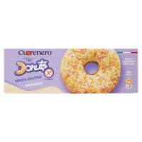 Cuorenero Tiny Donuts Senza Glutine Vaniglia 3 x 37 g