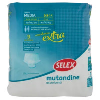 Selex Mutandine Assorbenti Pants Misura Medium 9 Pezzi