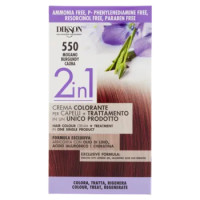 Dikson 2in1 Crema Colorante Per Capelli + Trattamento In Un Unico Prodotto 550 Mogano