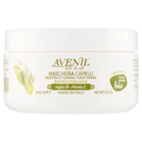 Avenil Pure & Soft Maschera Capelli Ristrutturante Argan e Vitamin E 300 Ml