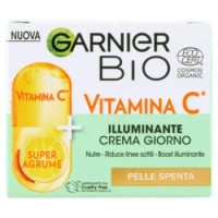 Garnier Bio Vitamina C* Illuminante Crema Giorno Pelle Spenta, 50 Ml