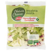 Selex Natura Chiama Insalata Mista Lavata e Pronta Per Il Consumo 200 g