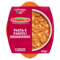 DimmidiSì Pasta e Fagioli Monoporzione 350 g