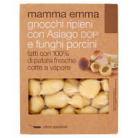 Mamma Emma Gnocchi Ripieni Con Asiago DOP e Funghi Porcini 350 g