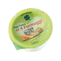 AmicaVerde Sugo Fresco ai 4 Formaggi 130 g