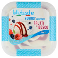 Lattebusche Gelato allo Yogurt variegato Frutti di Bosco