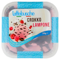 Lattebusche Gelato Crokko Lampone 500 g