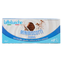 Lattebusche Minibiscotti Panna 8 x 30 g