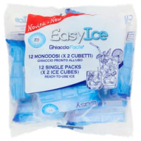 EasyIce Ghiaccio Facile Ghiaccio Alimentare 12 Monodosi 720