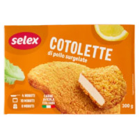 Selex Cotolette Di Pollo Surgelate 300 g