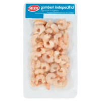 Selex Gamberi Indopacifici Sgusciati Precotti e Surgelati 200 g