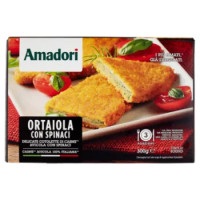 Amadori Ortaiola Cotoletta Con Spinaci 300 g