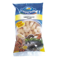 Cinque Stelle Gamberetti Sgusciati Scottati Congelati 120g
