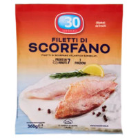 Meno 30 Il Cuoco Di Mare Filetti Di Scorfano Surgelati 360 g