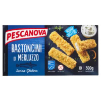 Pescanova Bastoncini Di Merluzzo Impanati e Surgelati 300 g