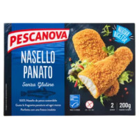 Pescanova Nasello Panato Impanati e Surgelati 200 g